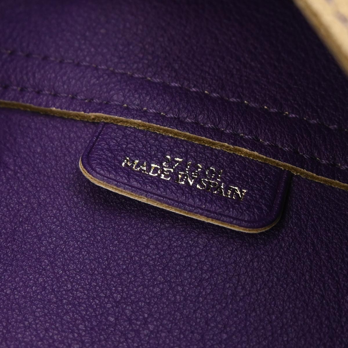 Loewe Beige Suede Leo Tote Bag