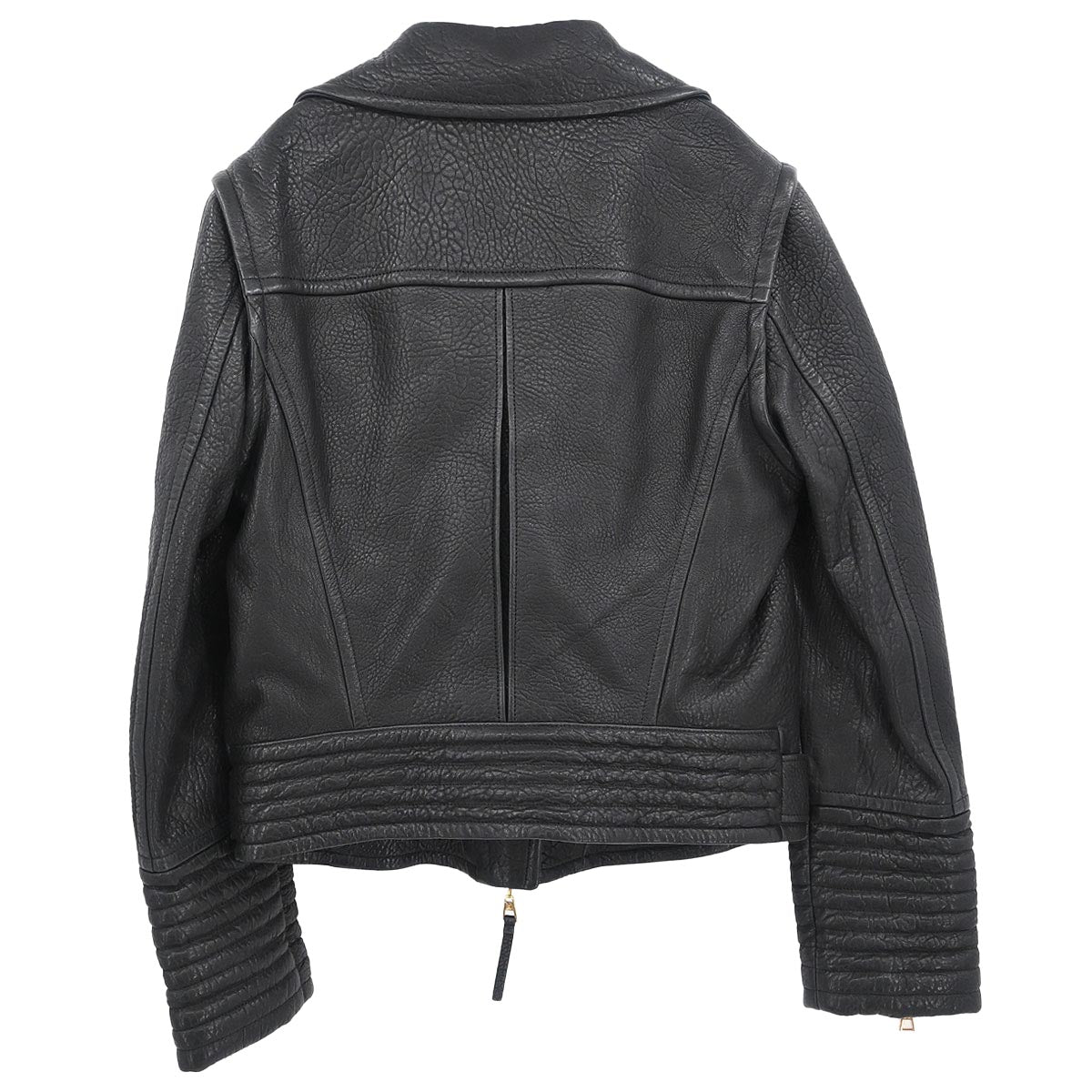 Louis Vuitton 2012 Single Breasted Lambskin Jacket Black #38
