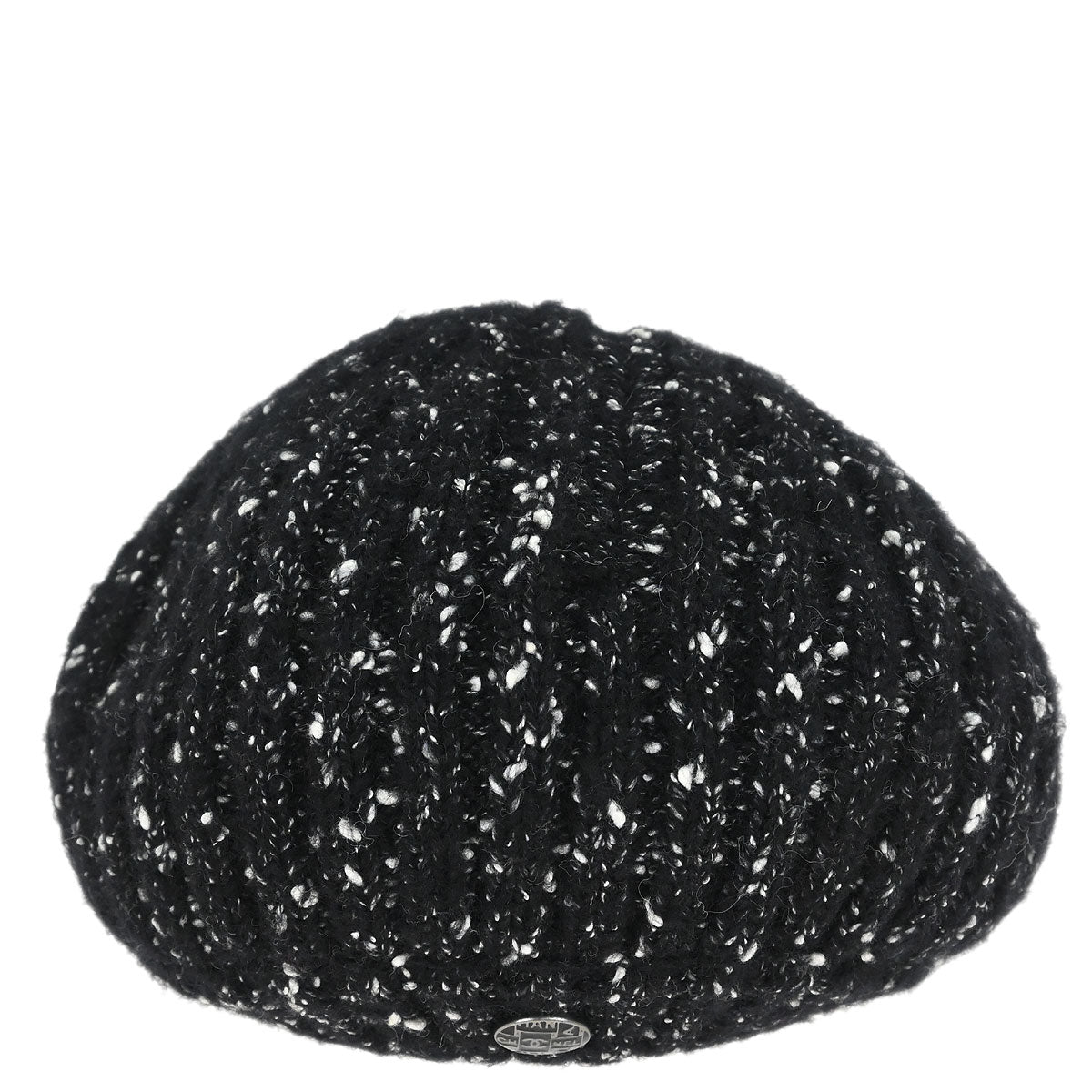 Chanel Black Hat #M Small Good