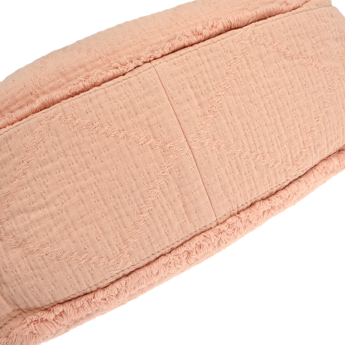 Chanel 2019 Light Pink Canvas Deauville 2way Shoulder Tote Bag