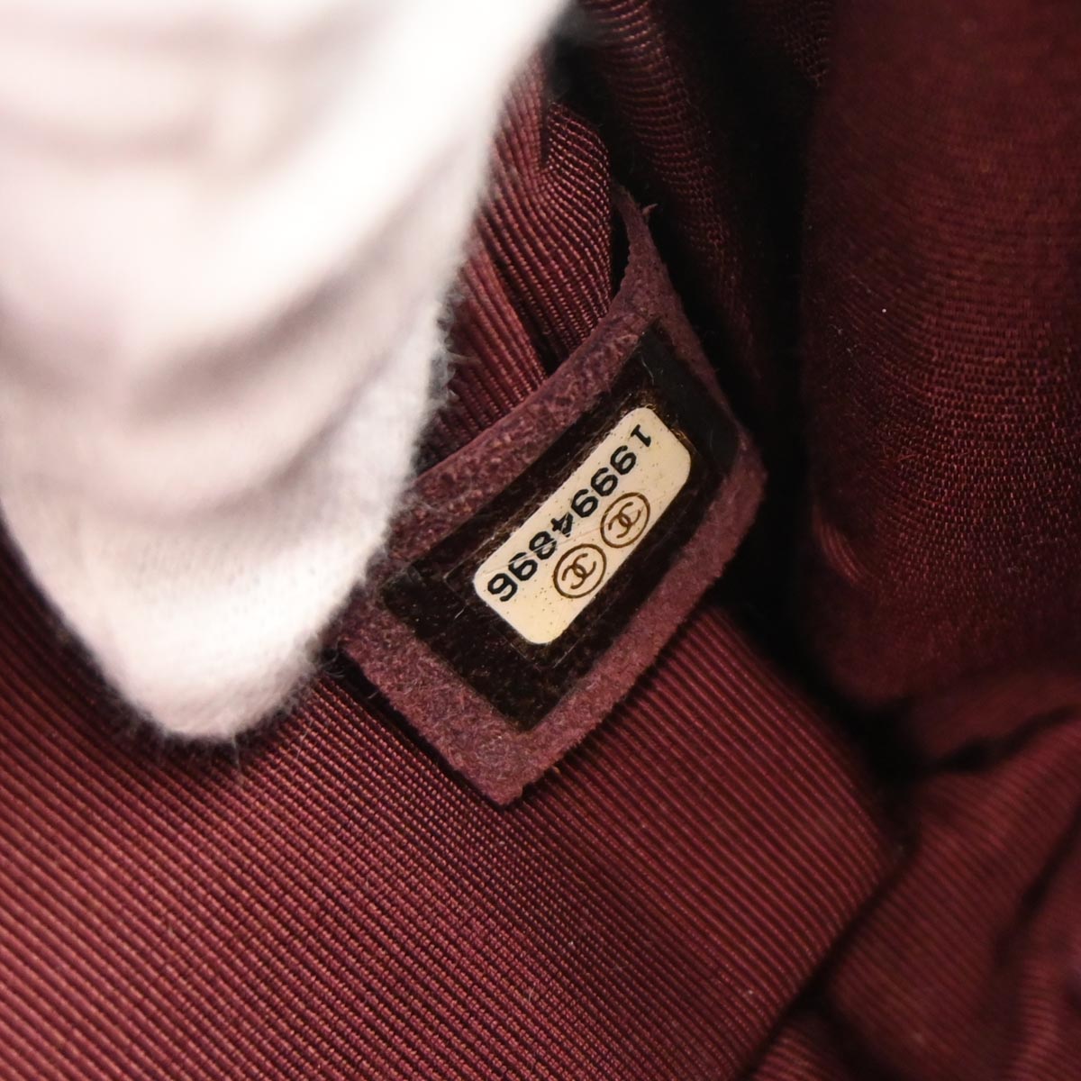 Chanel Black Tweed Shoulder Bag