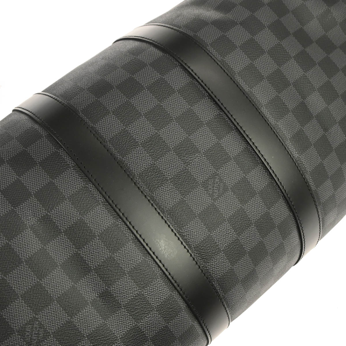 Louis Vuitton Damier Graphite Keepall Bandouliere 45 Duffle Bag N41418