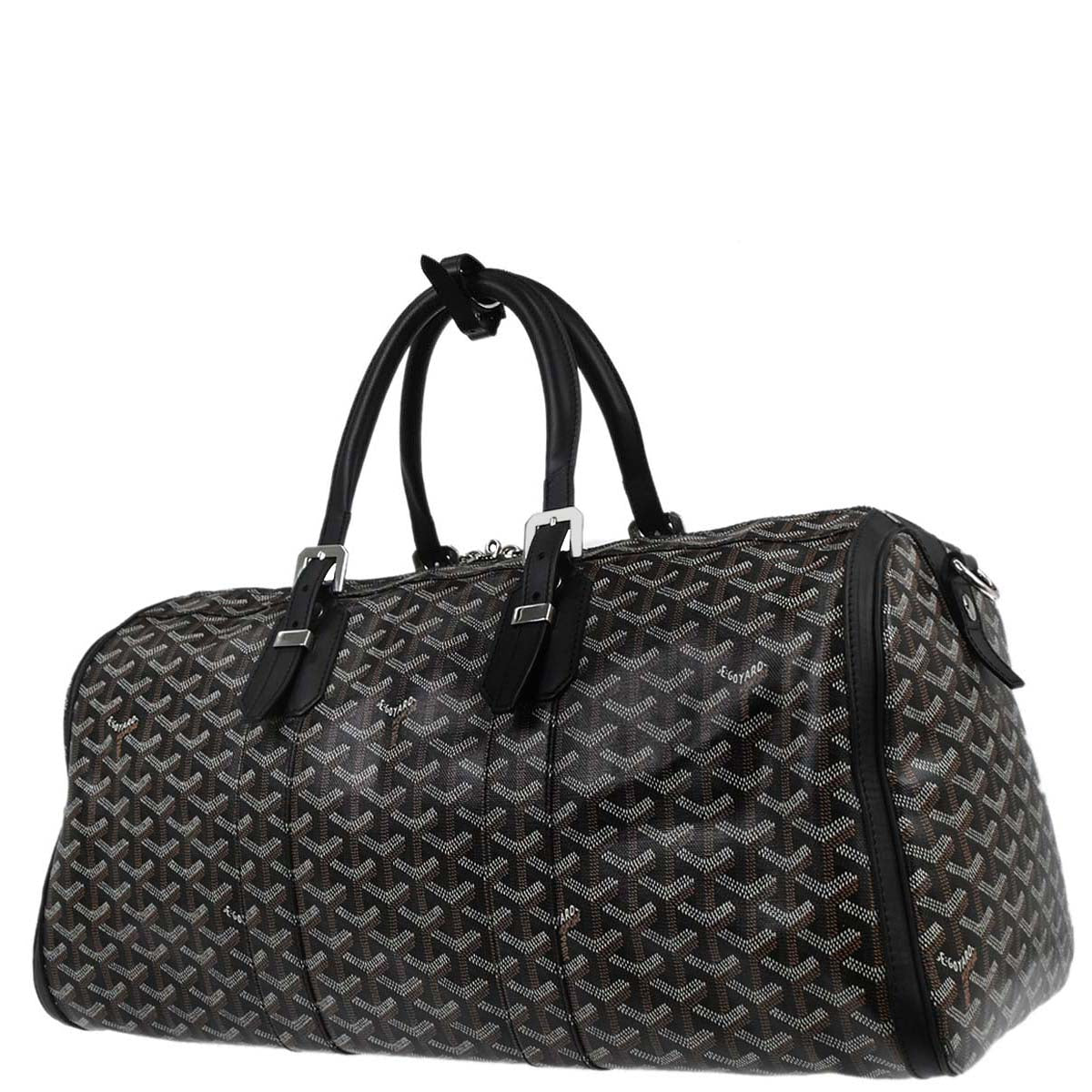 Goyard Black Croisiere 50 Duffle Bag