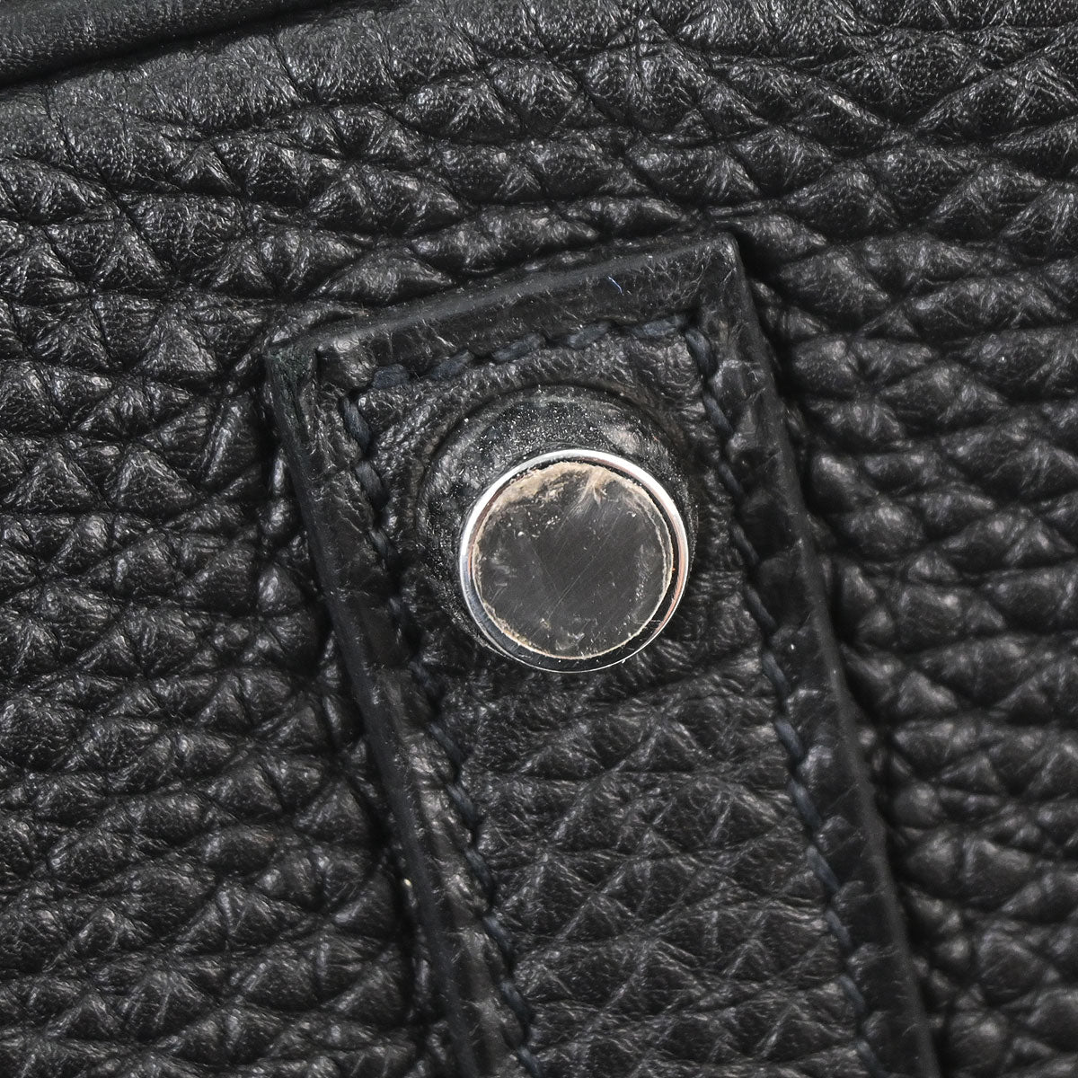 Hermes Black Togo Birkin 35 Handbag