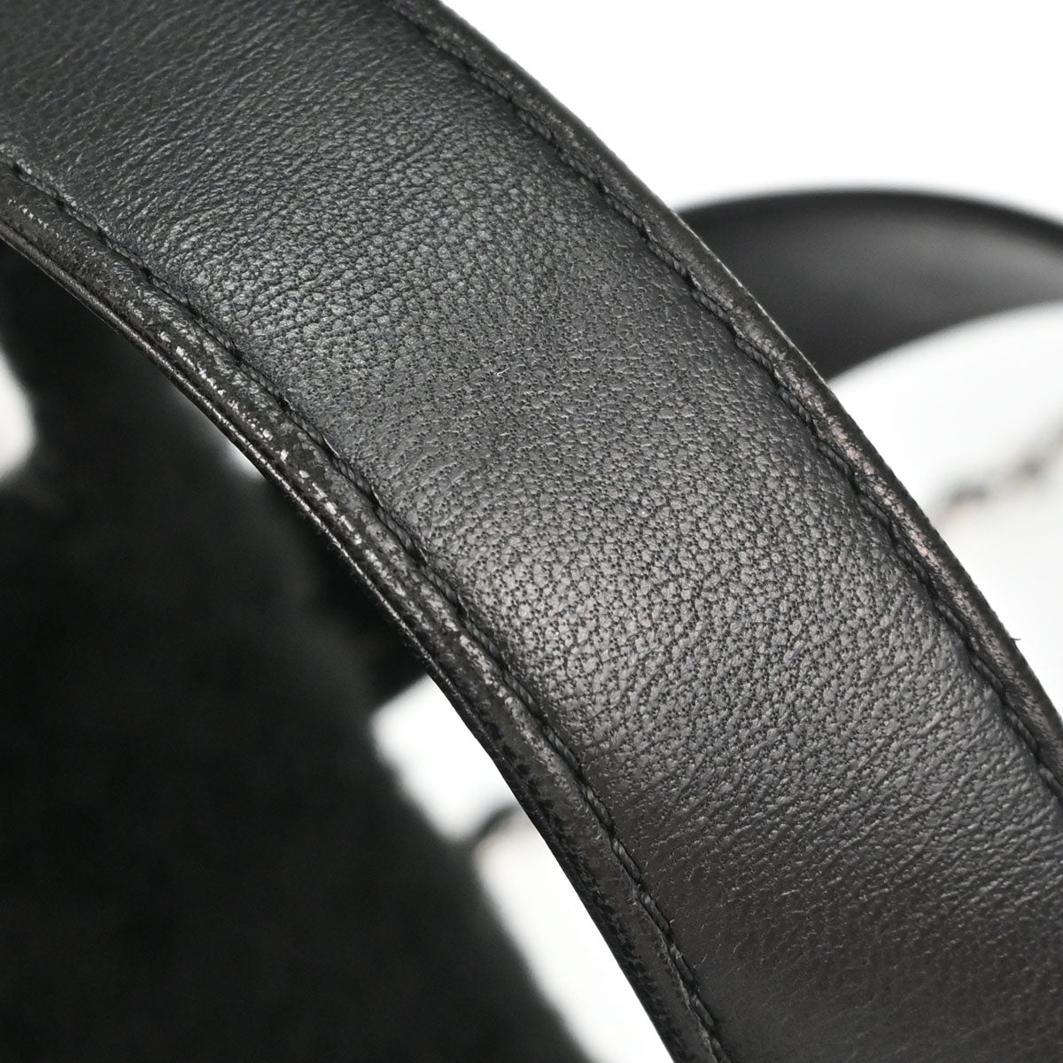 Chanel 2014-2015 Black Wool Lambskin 2way Shearling Comic Tote Handbag