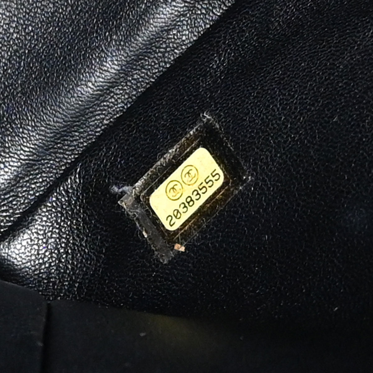 Chanel 2014-2015 Black Wool Lambskin 2way Shearling Comic Tote Handbag