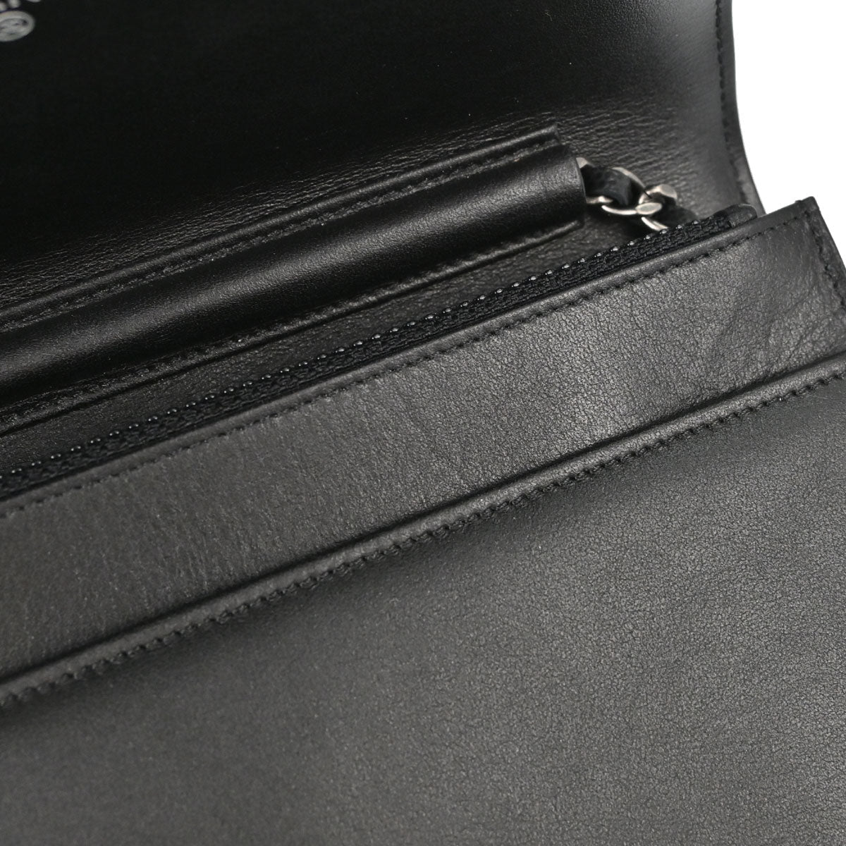 Boy Chanel Black Caviar Skin Chain WOC Shoulder Bag
