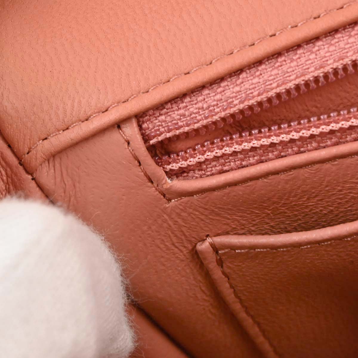 Chanel Pink Lambskin Single Flap Shoulder Bag