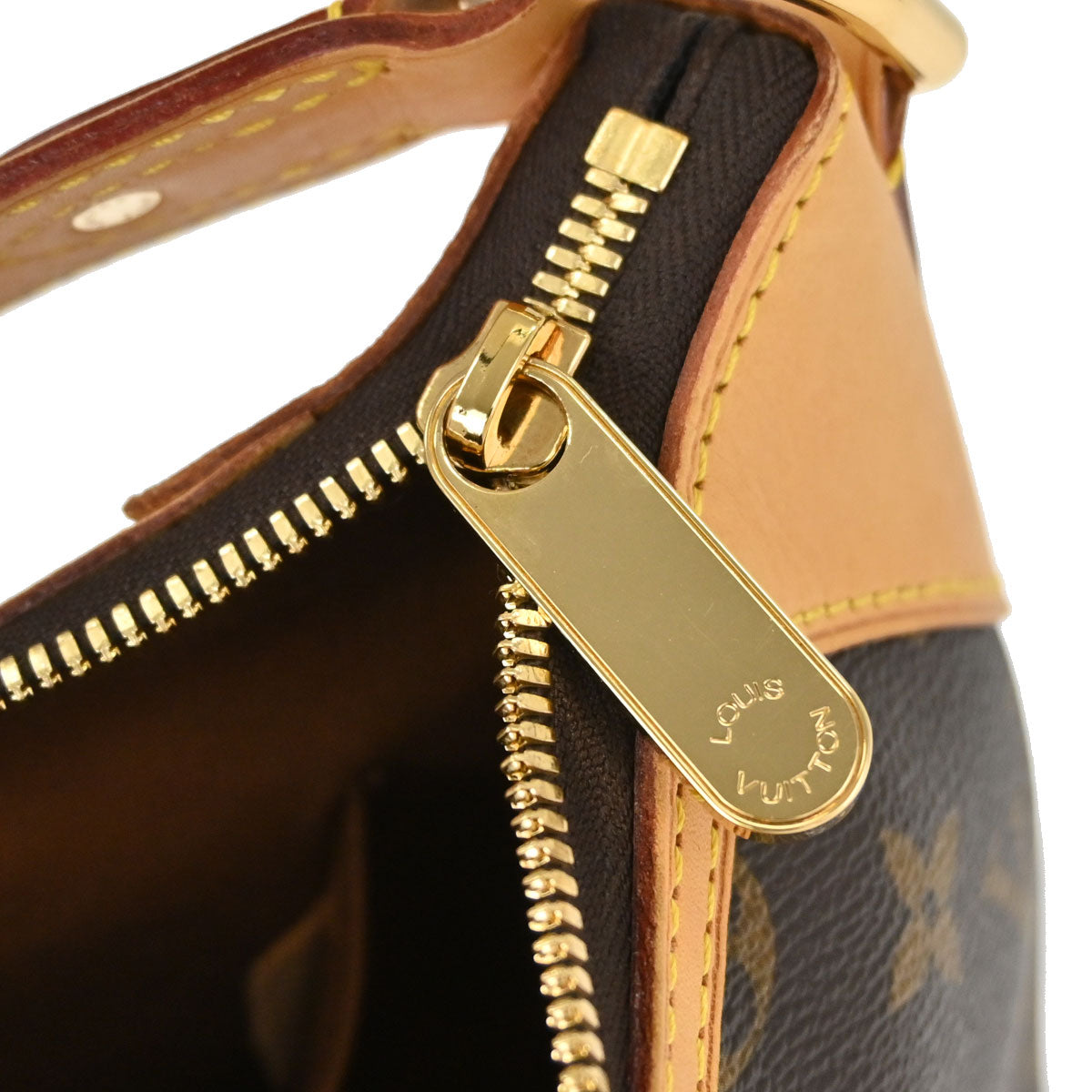 Louis Vuitton Monogram Thames PM Hobo Handbag M56384