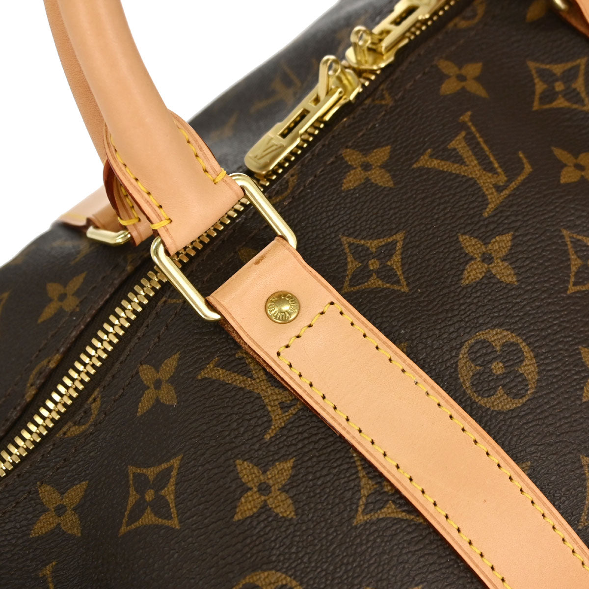 Louis Vuitton Monogram Keepall Bandouliere 55 Duffle Bag M41414