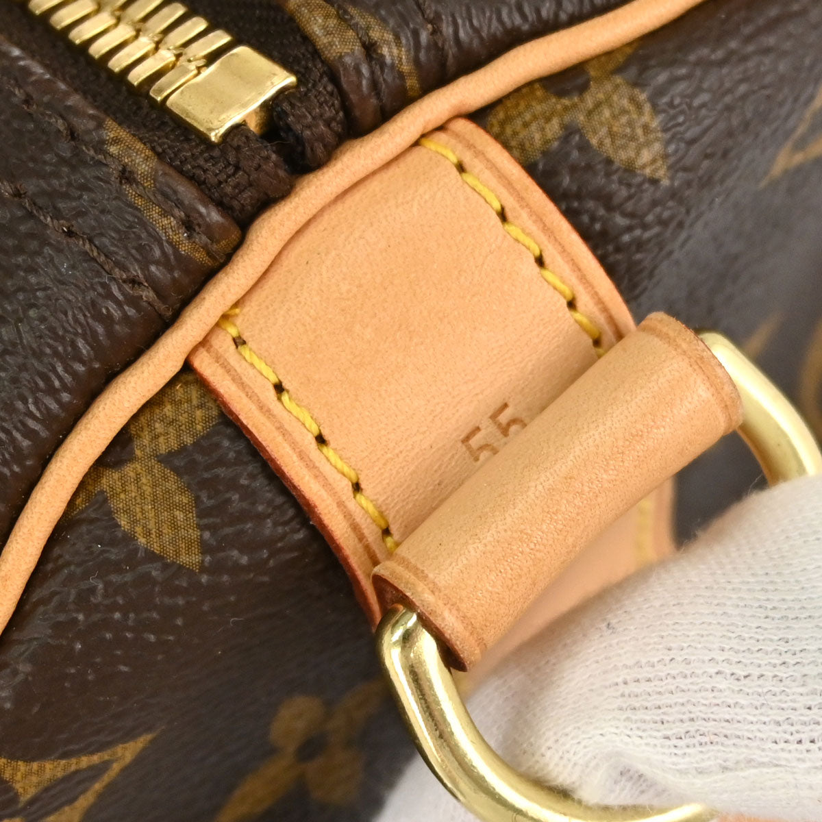 Louis Vuitton Monogram Keepall Bandouliere 55 Duffle Bag M41414