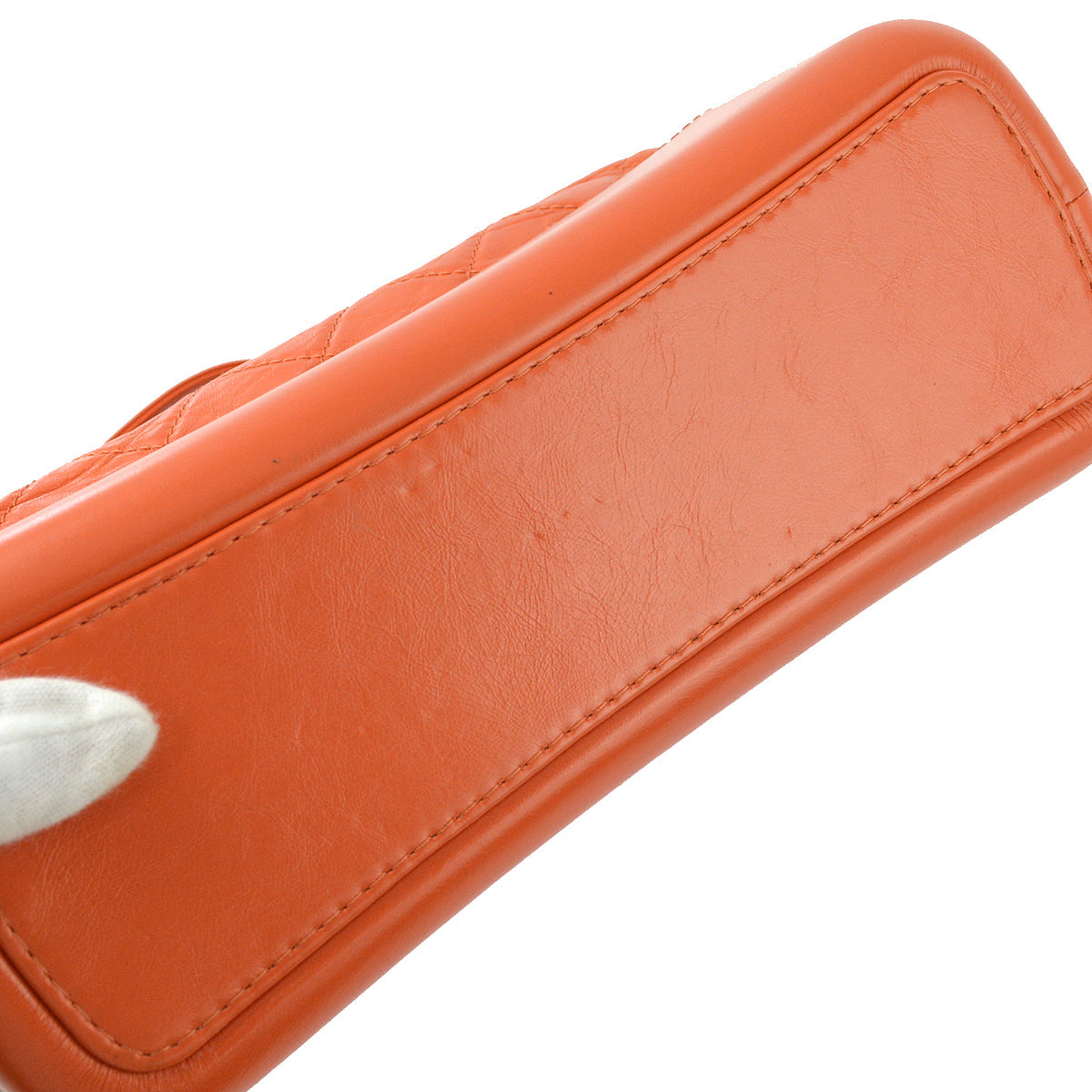 Chanel 2018-2019 Orange Calfskin Gabrielle Shoulder Bag