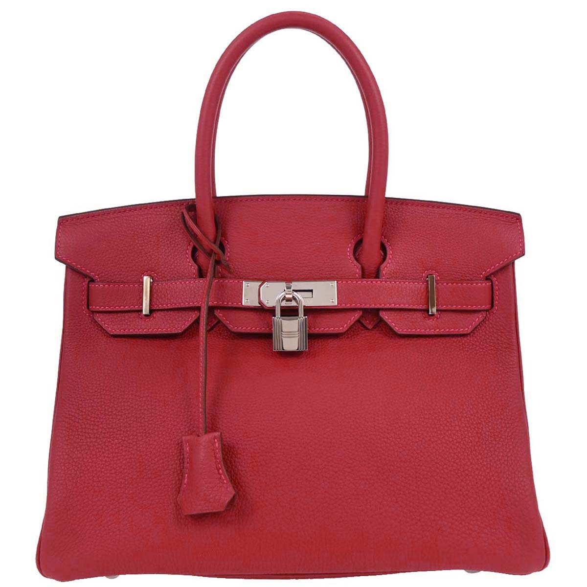 Hermes 2017 Ruby Togo Birkin 30 Handbag
