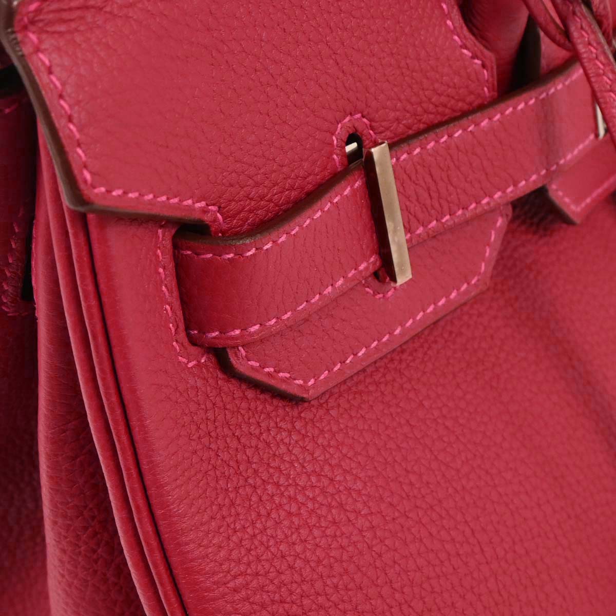 Hermes 2017 Ruby Togo Birkin 30 Handbag