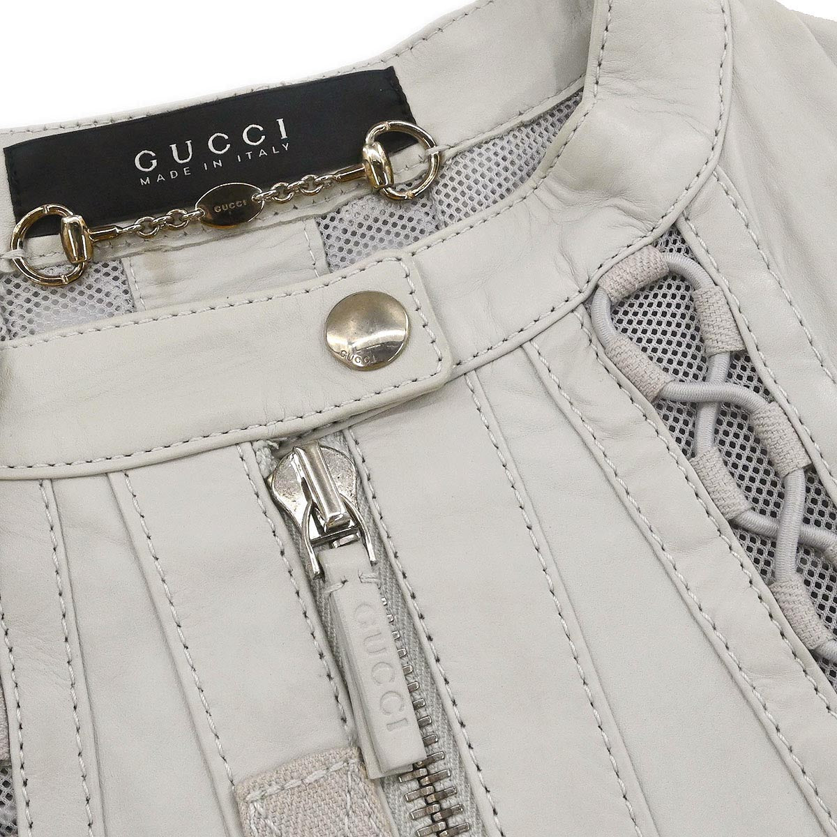 Gucci Zip Up Jacket Gray #36