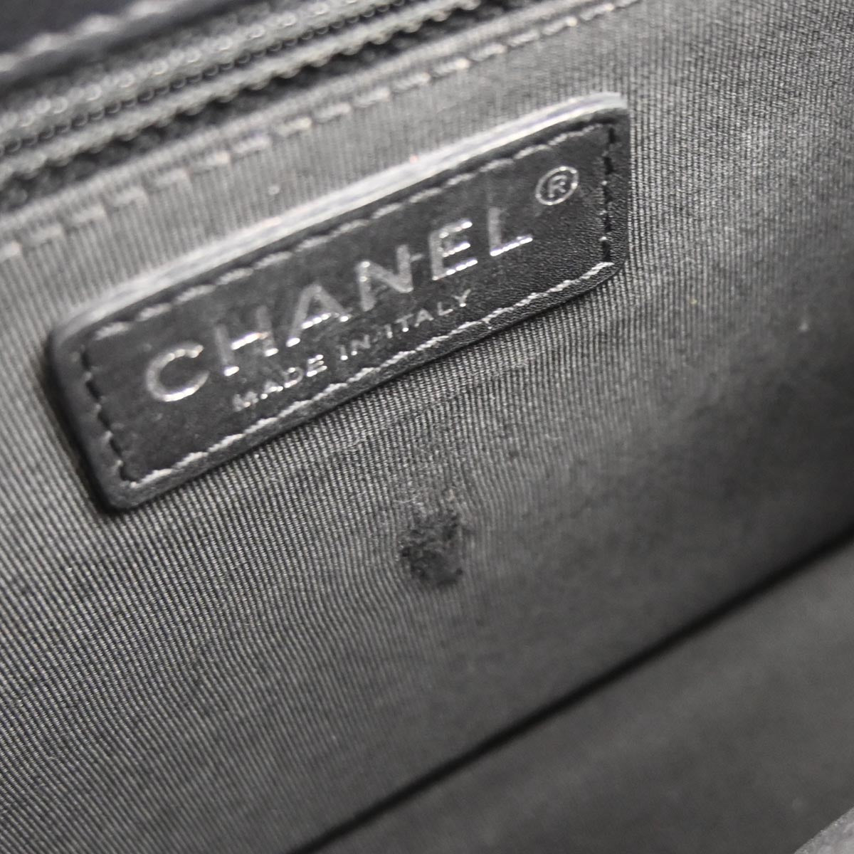 Chanel 2017-2018 Black Caviar Skin Box Flap Bag Shoulder Bag