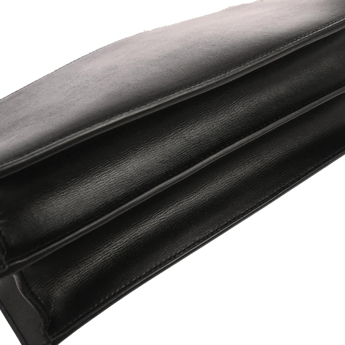 Saint Laurent Black Leather Sunset Shoulder Bag