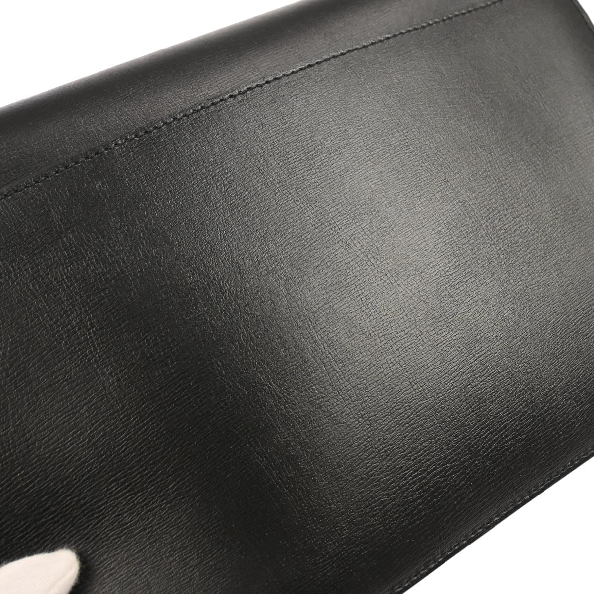 Saint Laurent Black Leather Sunset Shoulder Bag