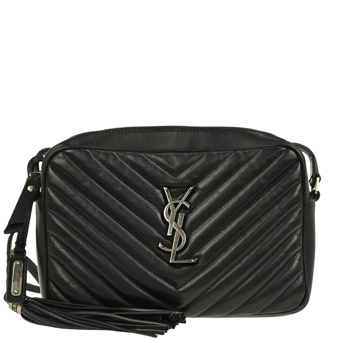 Saint Laurent Black Lou Camera Bag Shoulder Bag
