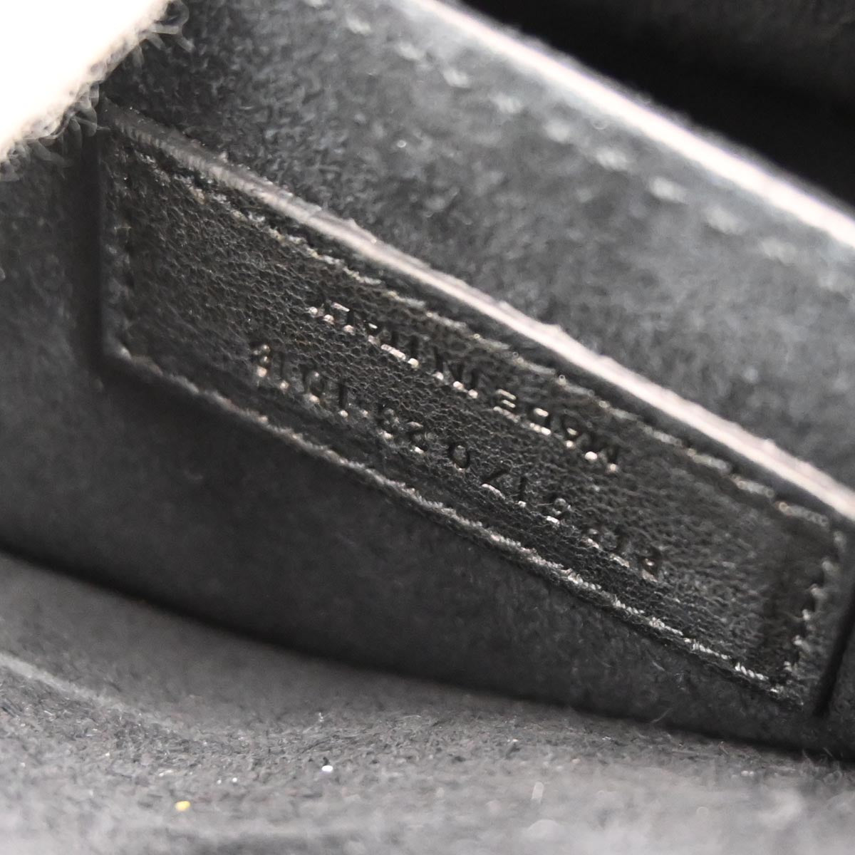 Saint Laurent Black Kate Heart Chain Shoulder Bag