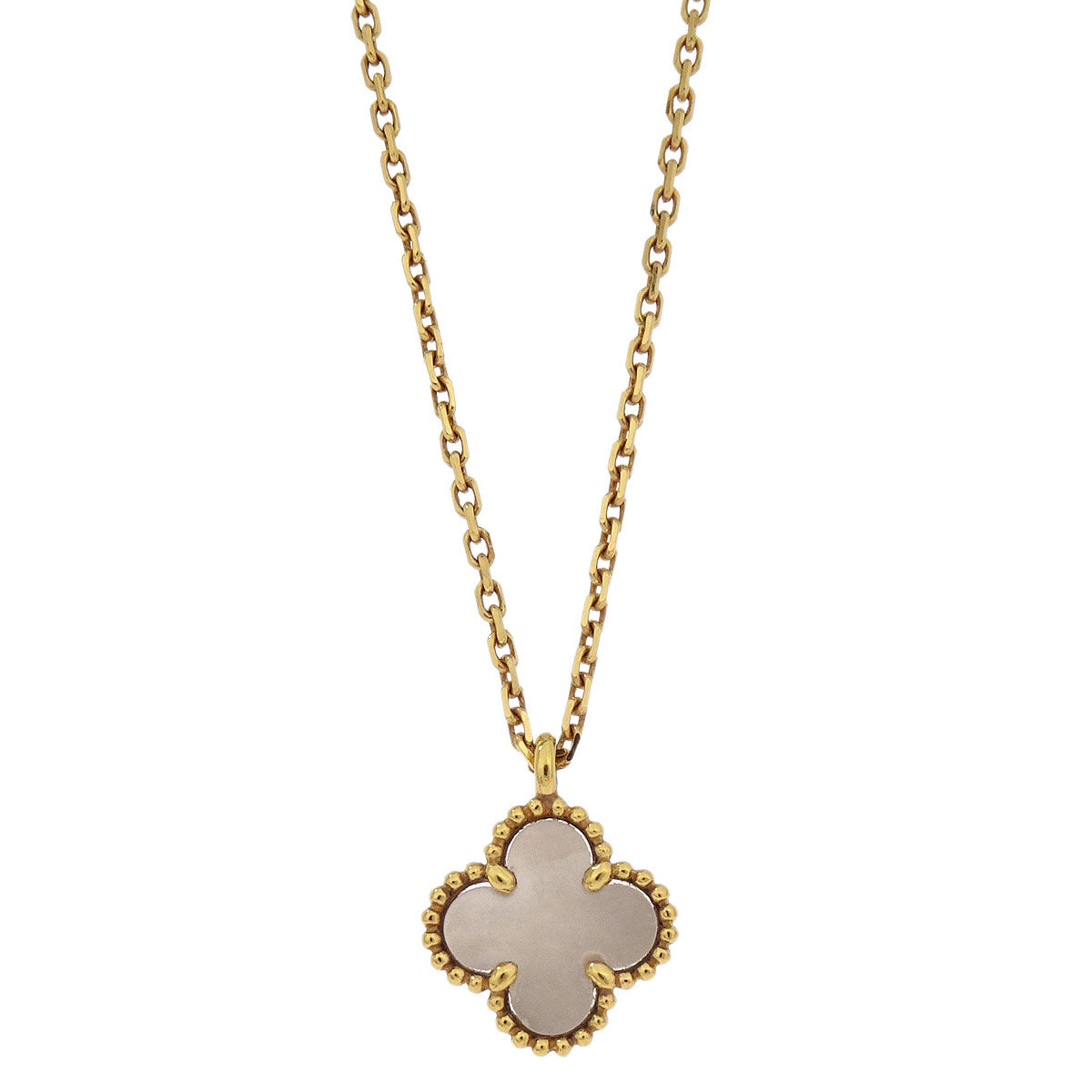 Van Cleef & Arpels Sweet Alhambra Necklace Pearl Au750 JB482117 Jewelry