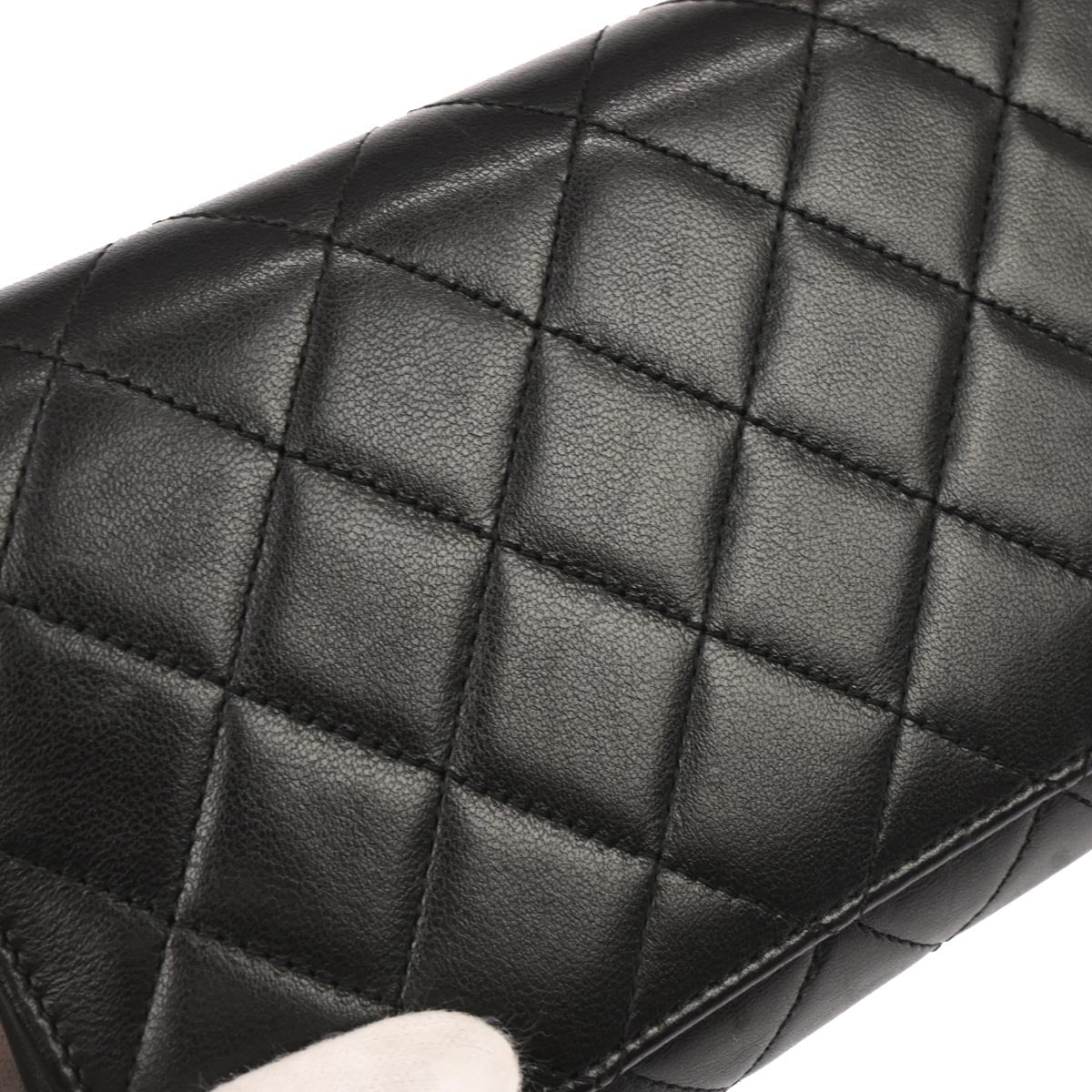 Boy Chanel 2014-2015 Black Lambskin Chain WOC Shoulder Bag