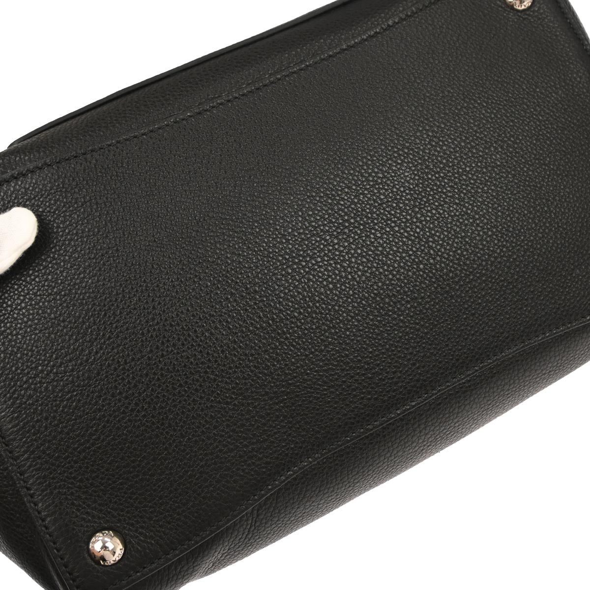 Prada Black Leather 2way Shoulder Tote Handbag