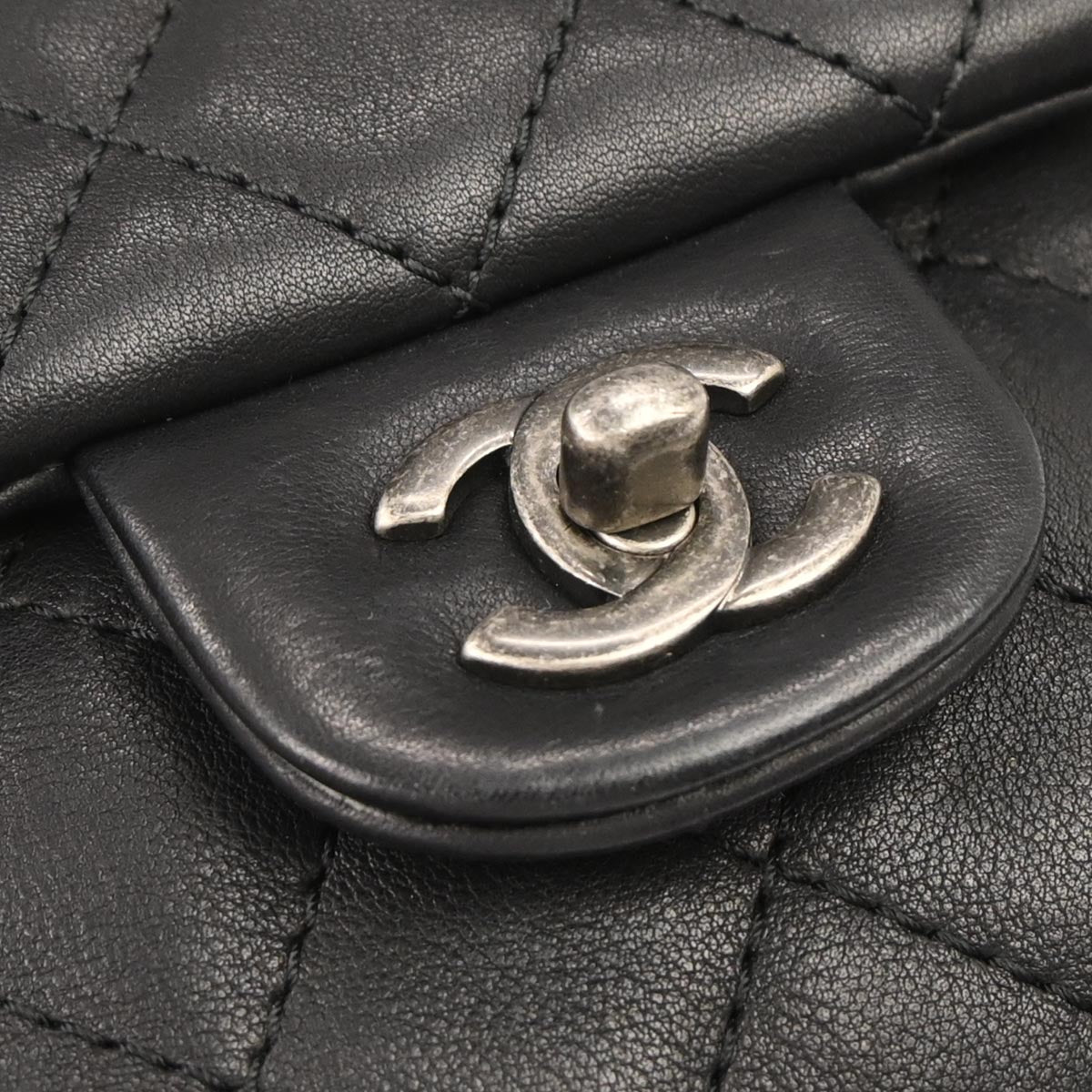 Chanel 2015-2016 Black Lambskin Backpack