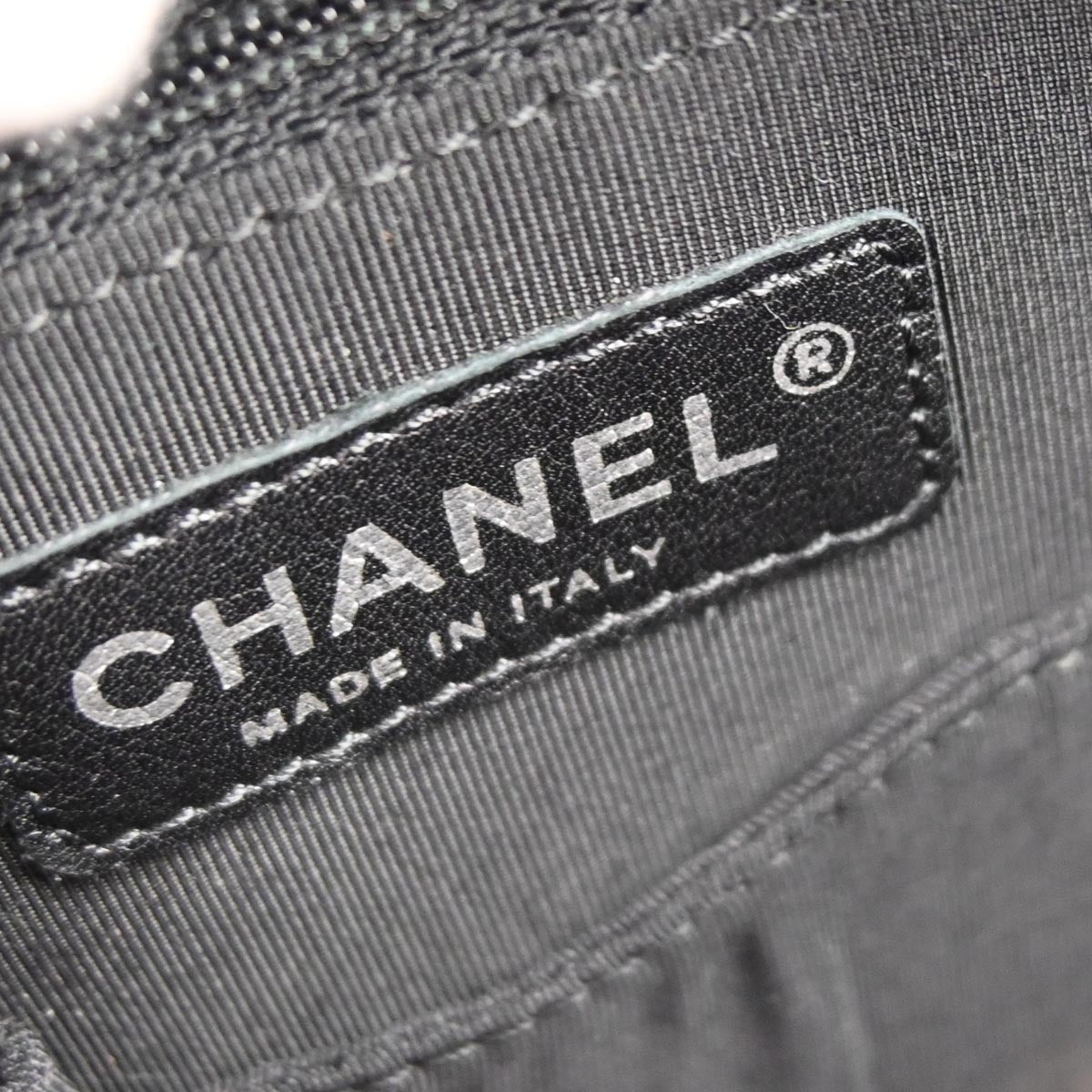 Chanel 2015-2016 Black Lambskin Backpack