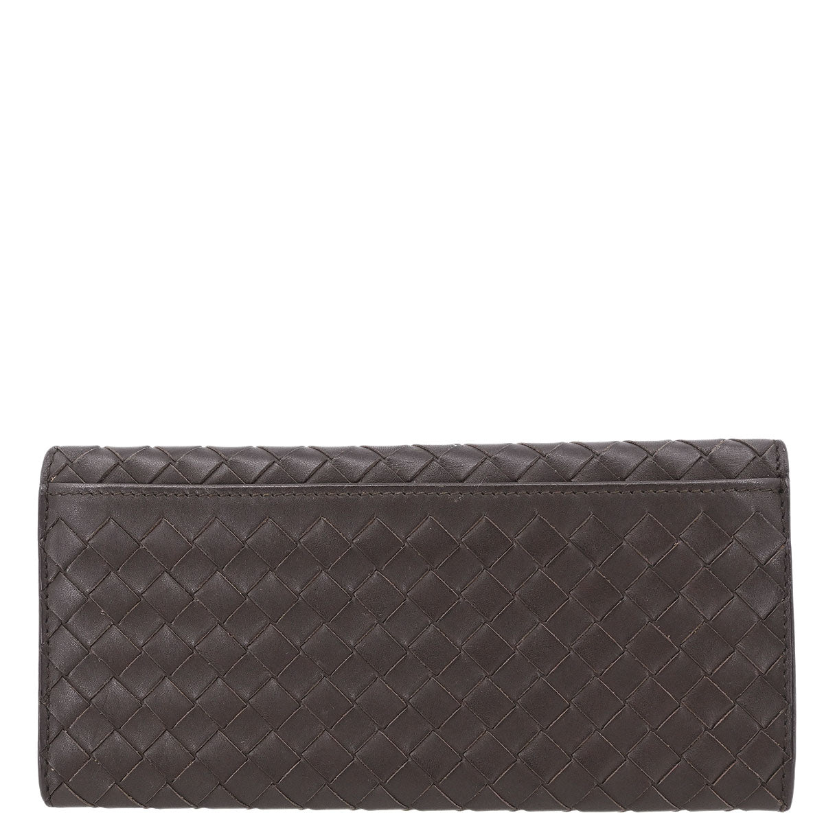 Bottega Veneta Brown Intrecciato Wallet