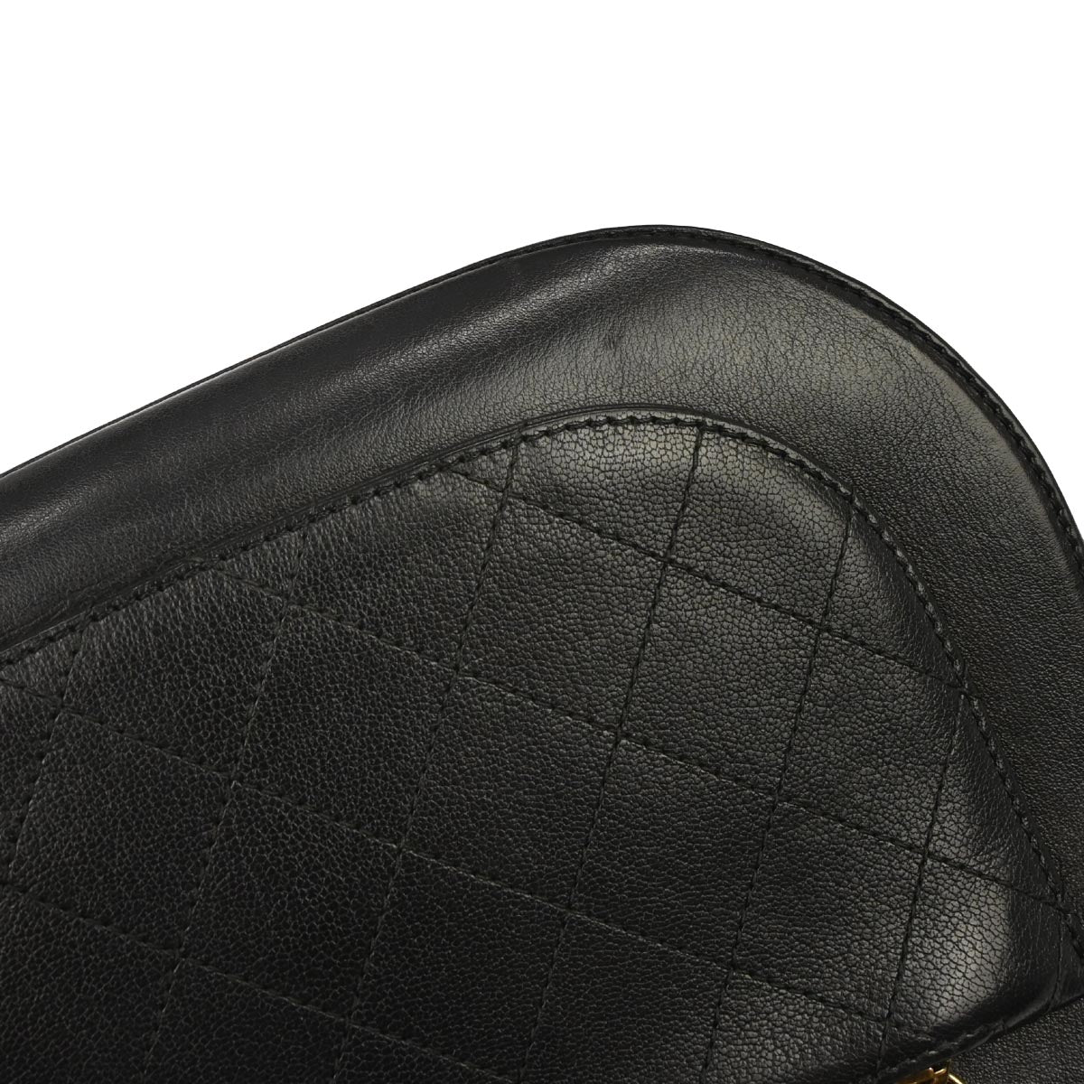 Chanel Black Calfskin Coco Curve 2way Shoulder Handbag