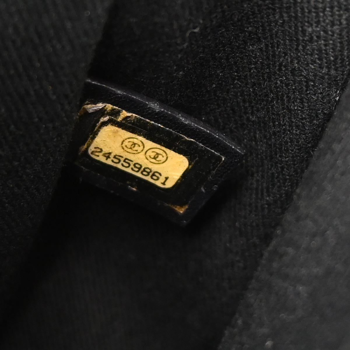 Chanel Black Calfskin Coco Curve 2way Shoulder Handbag