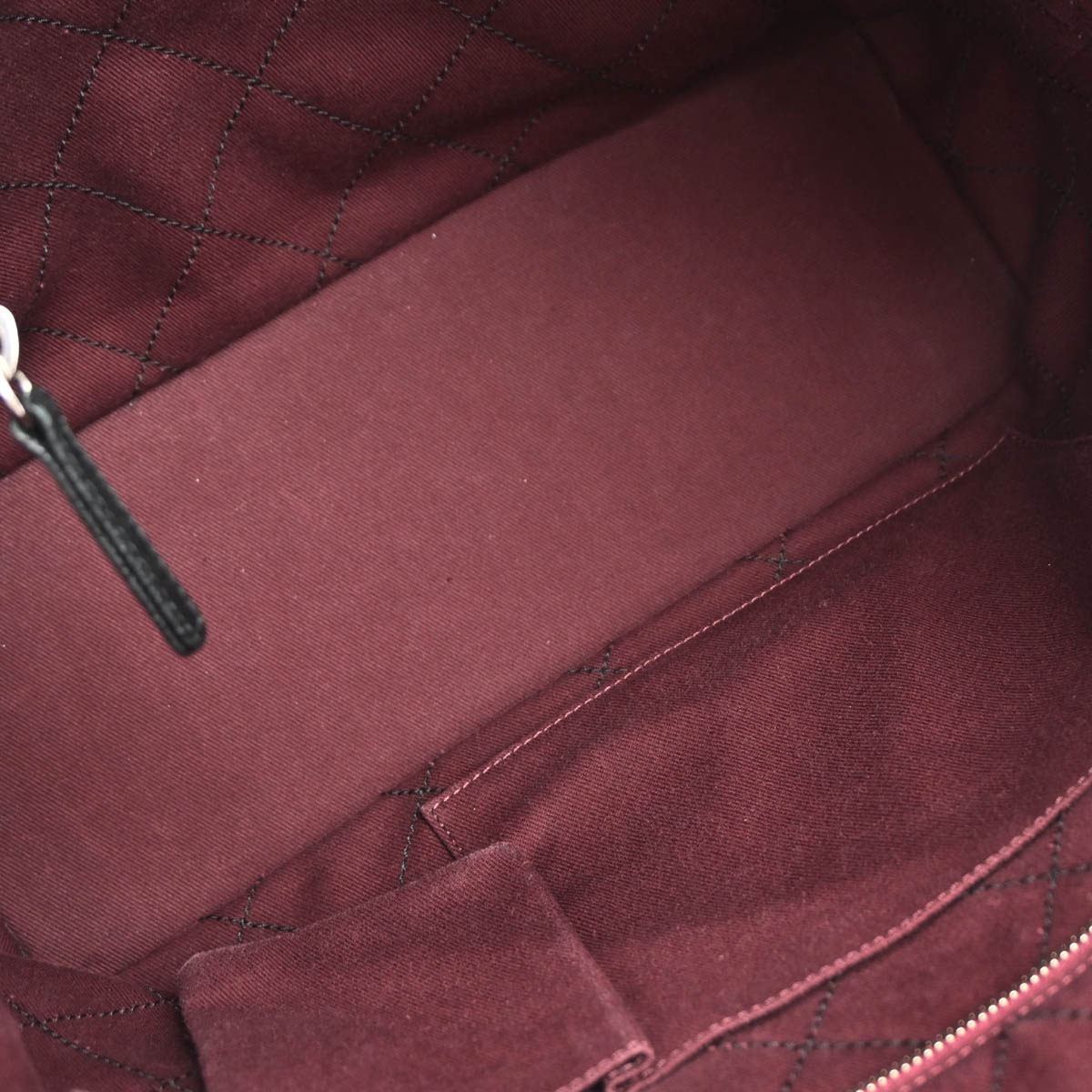 Chanel 2014-2015 Black Caviar Skin Tote Chain Handbag