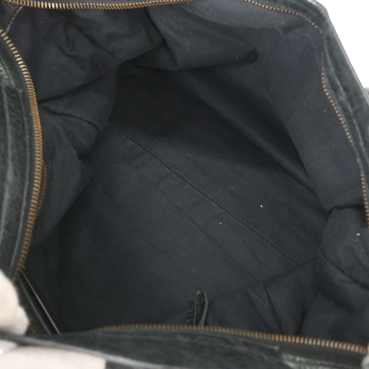 Balenciaga Black Lambskin City Medium Shoulder Handbag