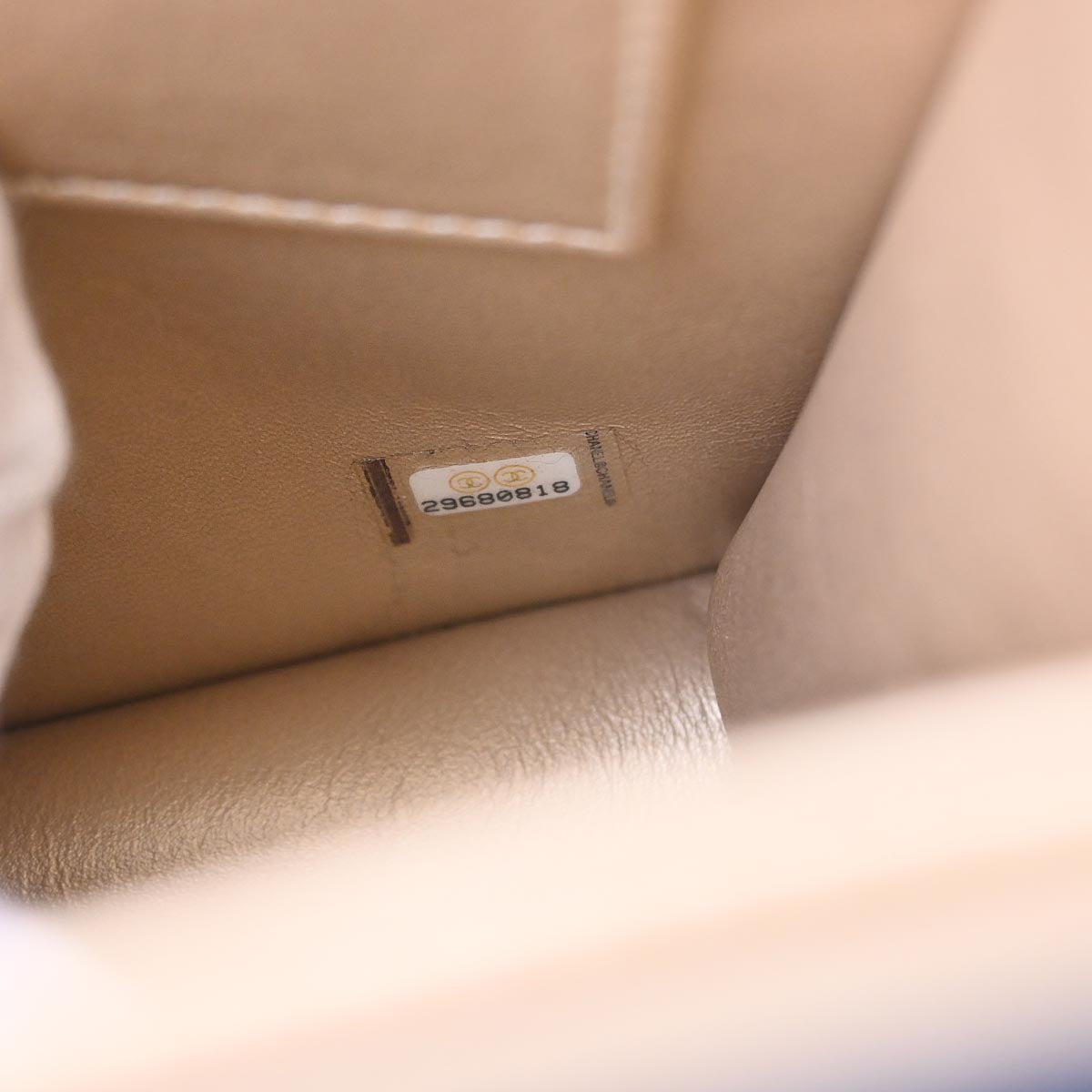 Chanel Black Lambskin Shoulder Bag