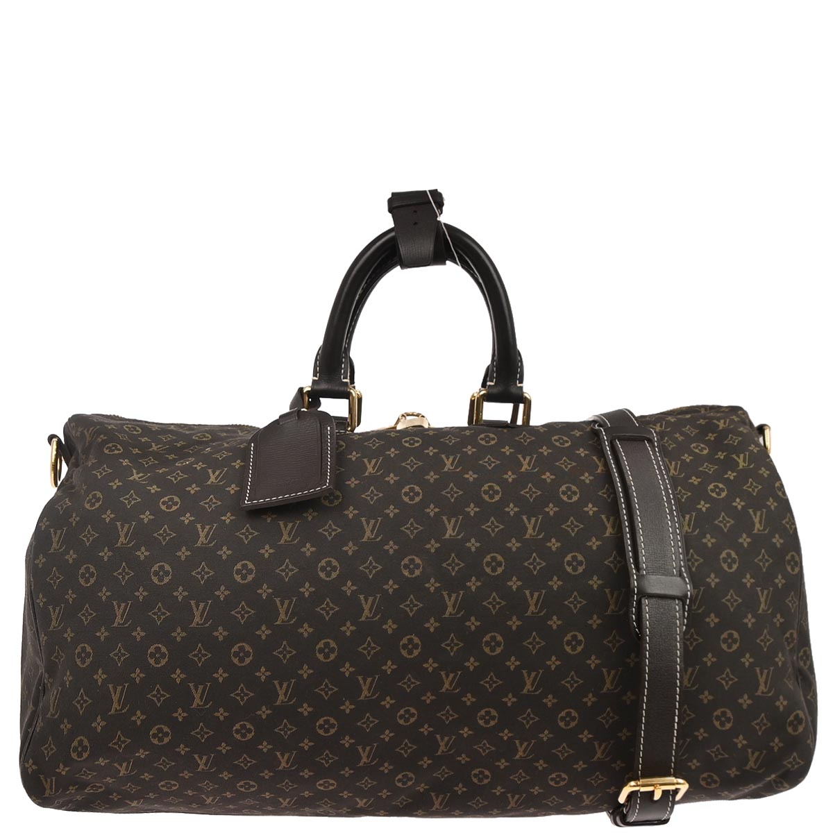 Louis Vuitton Brown Monogram Idylle Speedy Voyage 45 Duffle Bag M56705