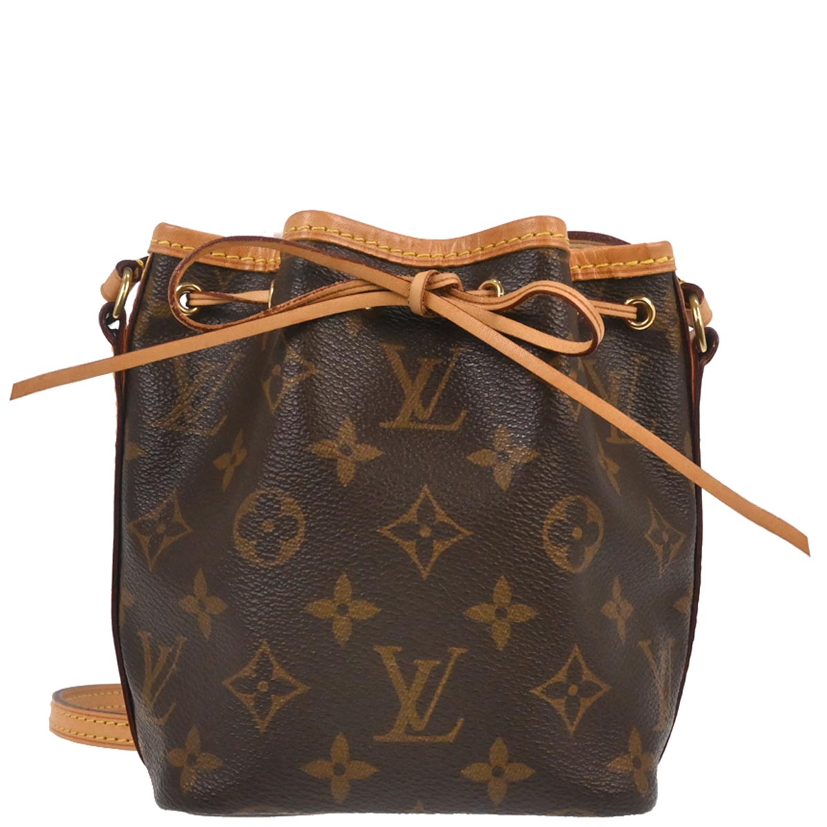 Louis Vuitton Monogram Nano Noe Shoulder Bag M41346