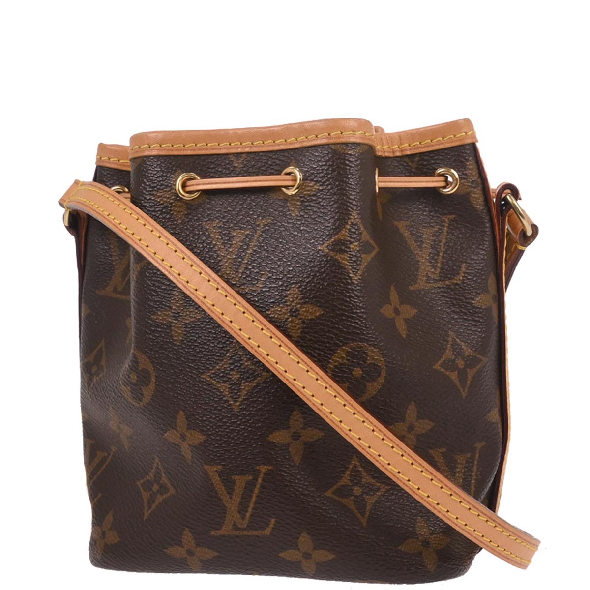 Louis Vuitton Monogram Nano Noe Shoulder Bag M41346
