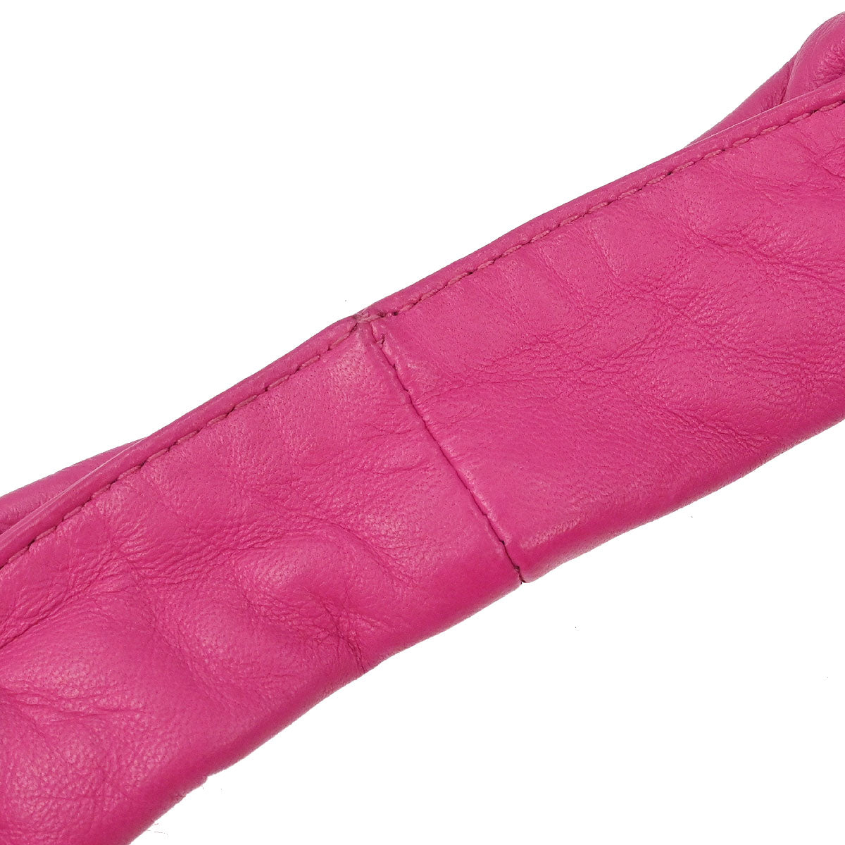 Bottega Veneta Pink Lambskin Intrecciato Hobo Handbag