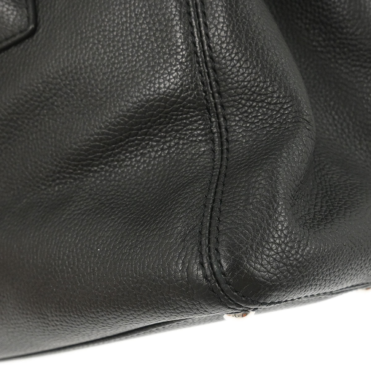 Chanel 2012-2013 Black Calfskin Executive Cerf Tote Bag