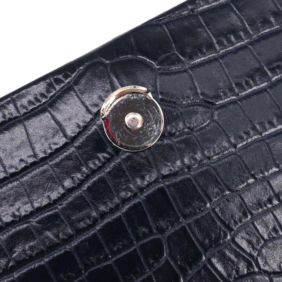 Saint Laurent Navy Embossed Leather Kate Shoulder Bag