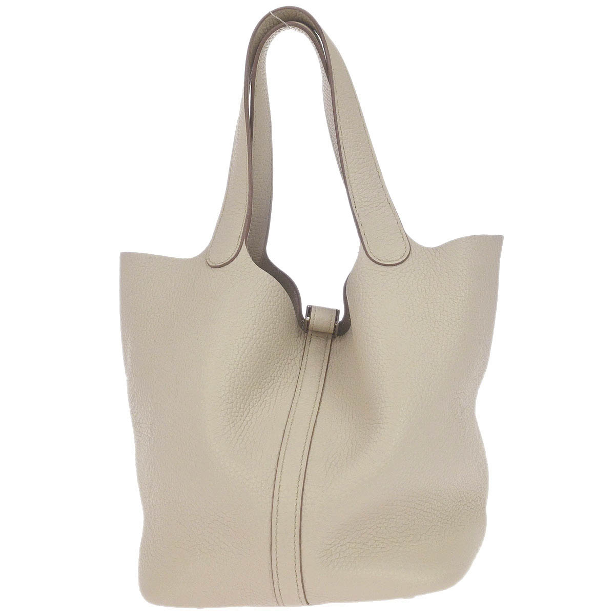 Hermes Beton Taurillon Clemence Picotin Lock 22 MM Handbag