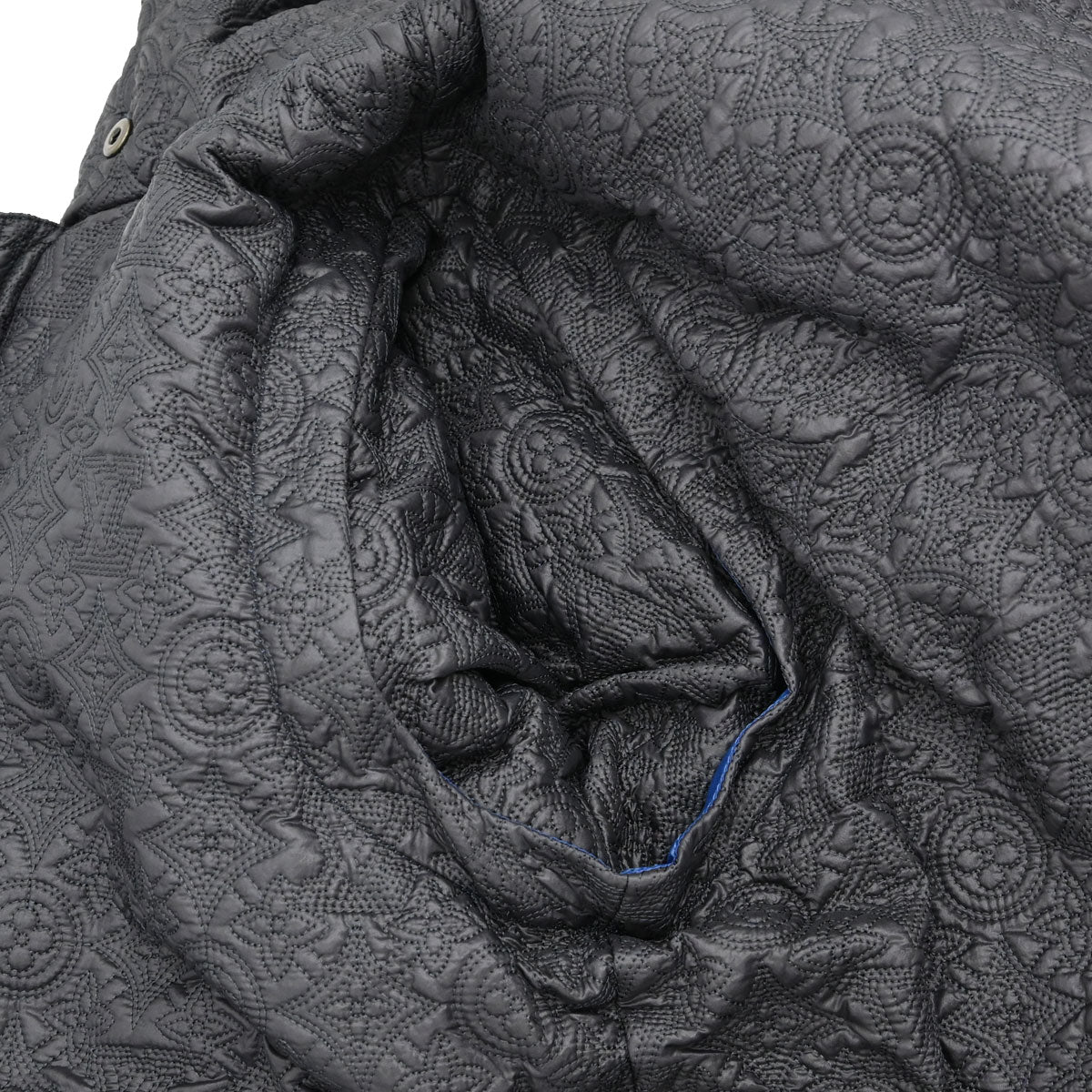 Louis Vuitton 2011 Reversible 2way Sleeve Jacket Blue #36