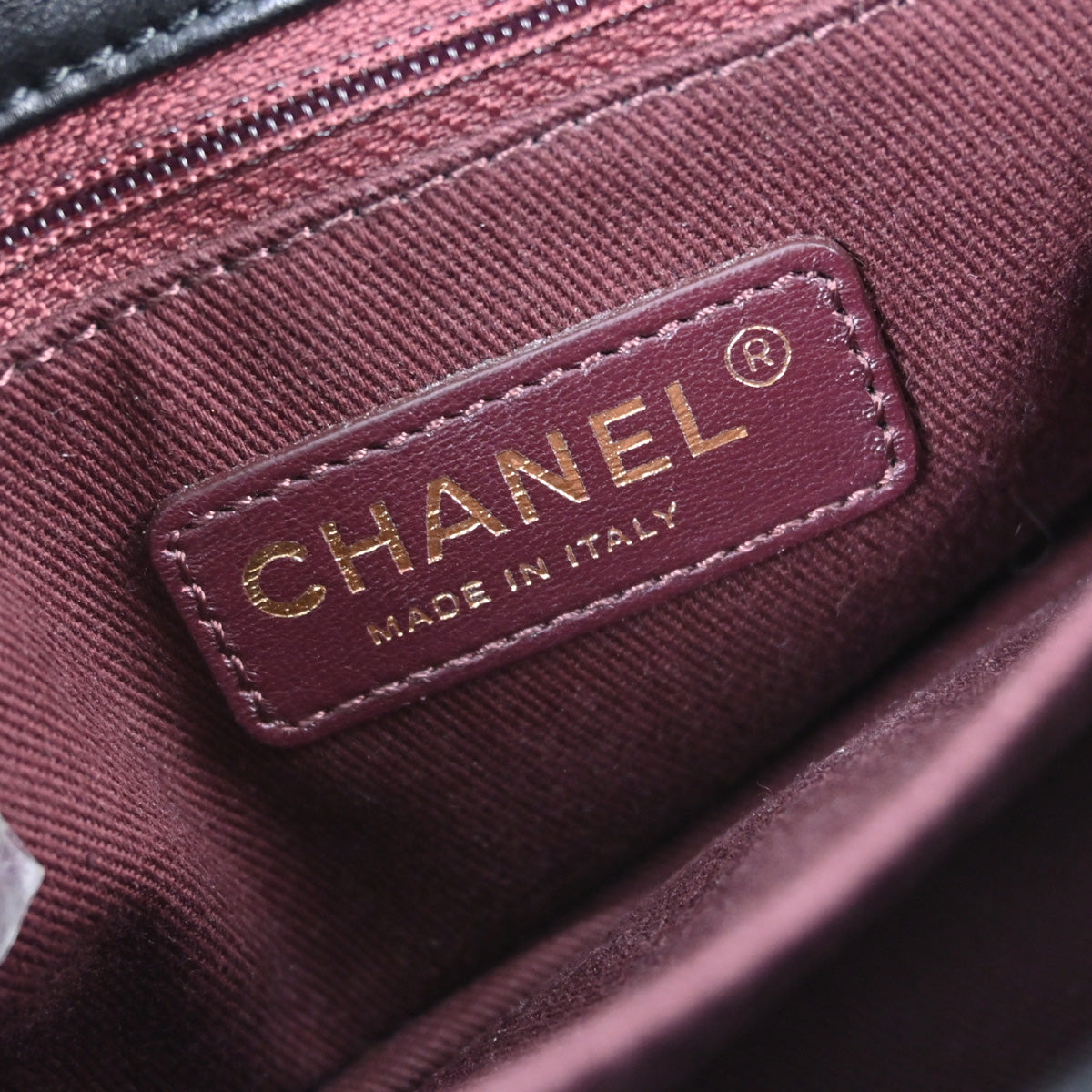Chanel 2014-2015 Black Lambskin Mademoiselle Shoulder Bag