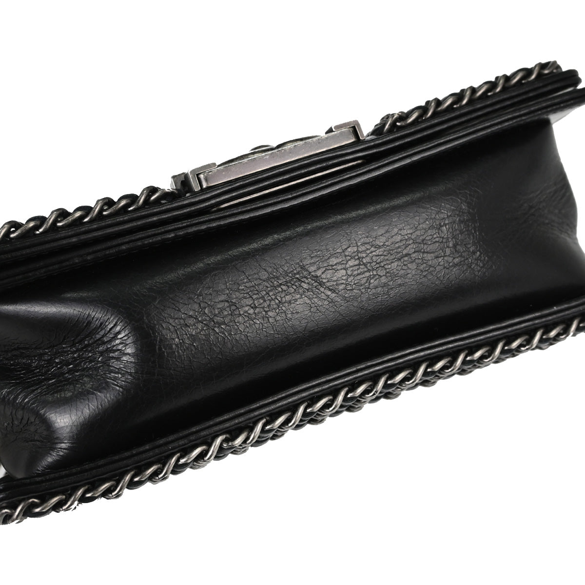 Boy Chanel 2014-2015 Black Calfskin Small Chain Shoulder Bag
