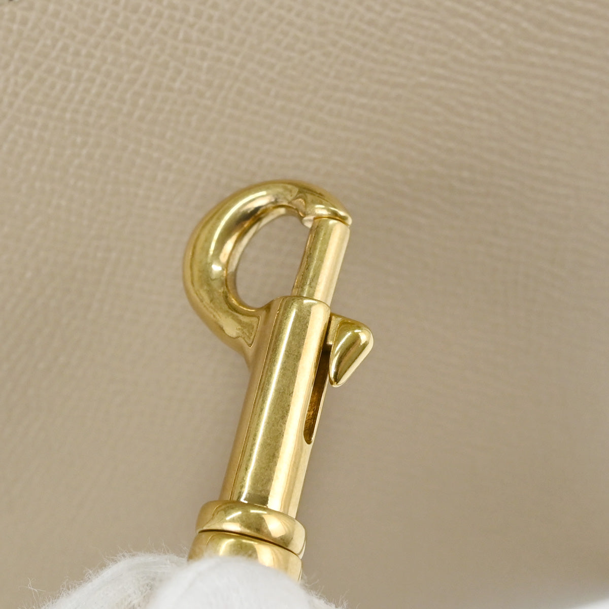 Celine Beige Calfskin Belt Bag Micro 2way Shoulder Handbag