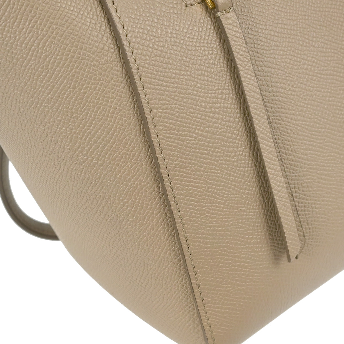 Celine Beige Calfskin Belt Bag Micro 2way Shoulder Handbag