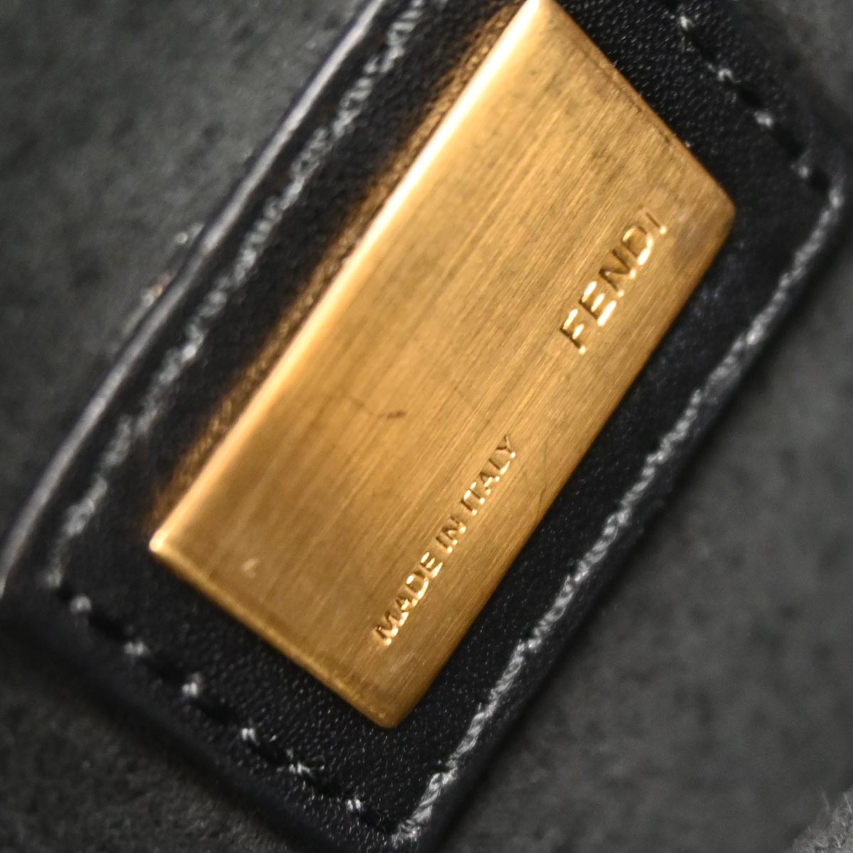 Fendi Black Peekaboo 2way Shoulder Handbag