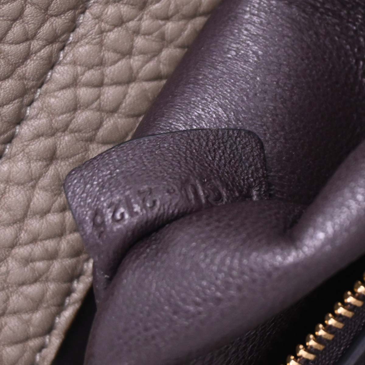 Celine Black Red Brown Leather Trapeze 2way Shoulder Handbag