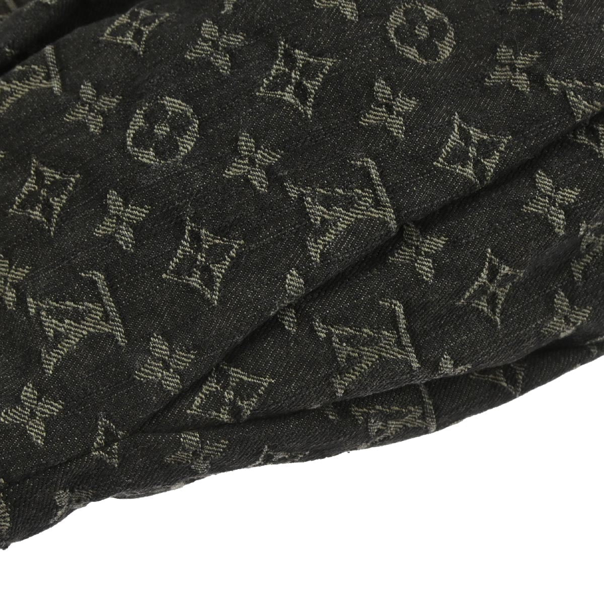 Louis Vuitton Black Monogram Denim Daily PM Handbag M40494